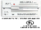 Safe-T-Alert 40 Series LP Gas Alarm Flush Mount