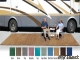 Prest O Fit RV Camper Patio Rug 6 Foot x 9 Foot Harvest Gold Mat