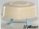 Plumbing Vent Cap w/Spring, Polar White