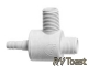 Attwood Check Tee Barbed Inlet + Outlet Attwood Check Tee Barbed Inlet + Outlet