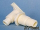 Camco Dual Size Drain Valve Barb w/ Flange Camco Dual Size Drain Valve Barb w/ Flange