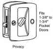 Pocket Door Lock