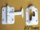 Entry Door Holder, White, 3-1/2"