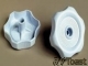 Window Knob White 1" Shaft