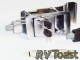 Travel Trailer Entry Entrance Door Lock Handle Chrome