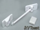 Door Holder 4" T-Style Polar White