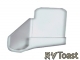 RV Gutter Spout Polar White