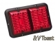 #84 LED Double RV Taillight Red