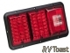 #84 LED Triple Red RV Tail Lights