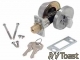 RV Deadbolt Lock Single 1" Throw