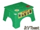 EZ-Foldz Folding Step Stepping Stool, Green RV Camper