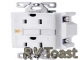 Ground Fault Circuit Interrupter Receptacle White