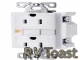 Ground Fault Circuit Interrupter Receptacle Ivory