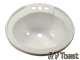 Lavatory Bowl Plastic Ivory Sink