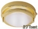 Low Profile Light Brass