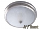 Low Profile Dome Light, Satin Nickel