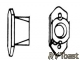 Nylon Torque Bar Bearing