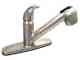 Phoenix Pullout Sprayer Faucet Brushed Nickel