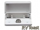 Single Outdoor TV Outlet Colonial White