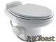 Dometic Sealand Traveler 511+ China Toilet Low White w/ hand spray