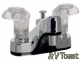 Phoenix Two Handle Lavatory Diverter Chrome