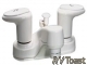 Phoenix Two Handle Lavatory Diverter White