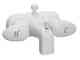 Phoenix Two Handle Tub Diverter White