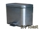 Camco RV Stainless Steel Trash Can S/D