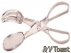 Salad Tongs, Clear