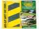 Anti-Slip Safety Grit Strips, Yellow/Black