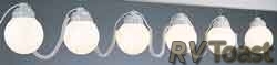 Globe Lights White 6 Pack