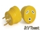 Camco 30 amp RV Generator Twist Locking Adapter Plug