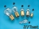 Bulb  (B), 2/card STA-CDM 1651