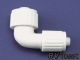 3/8" Flare x 3/8" Flare Elbow Adapter