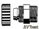 3/8" Flare x 1/2 MPT Adapter