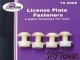 License Plate Fasteners