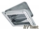 Roof Vent Ventline Non-Powered Metal w/out Garnish White