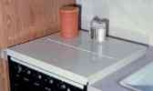 Camco Stove Top Cover Almond