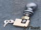 brass lock casing with steel pins 2-5/16" x 1" x 3"