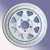 Wheel 8-Spoke  - 15 x 5-1/2 White